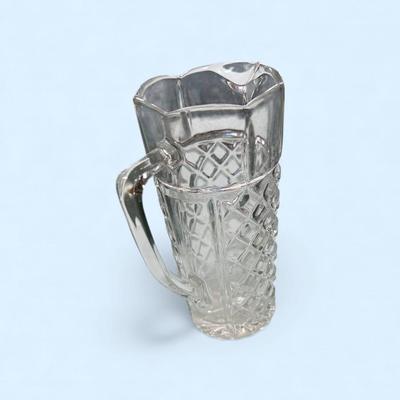 Vintage Kristal Zajecar Small 245 Lead Crystal Pitcher Made in Yugoslavia