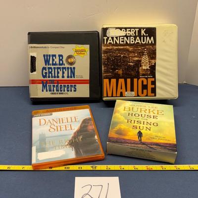 CD Audio Book Lot