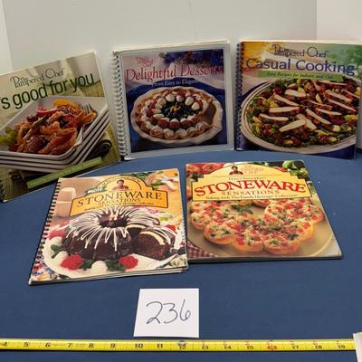 Pampered Chef Book Lot