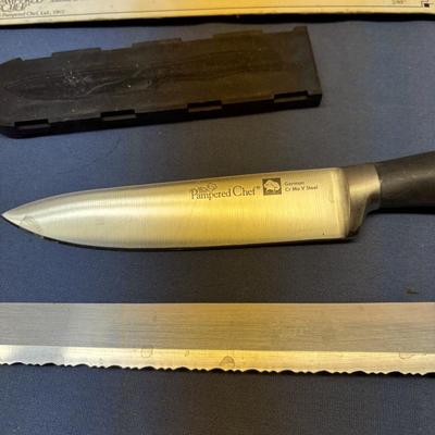 Pampered Chef Knife Lot