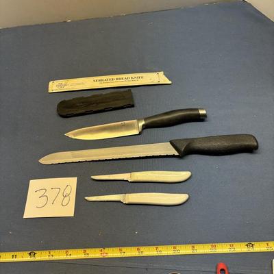 Pampered Chef Knife Lot