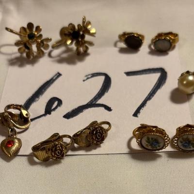 Clip On Earring Lot