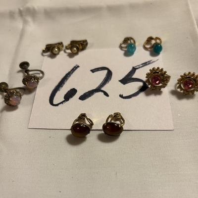 Clip On Earring Lot