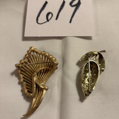 Vintage Brooch Lot