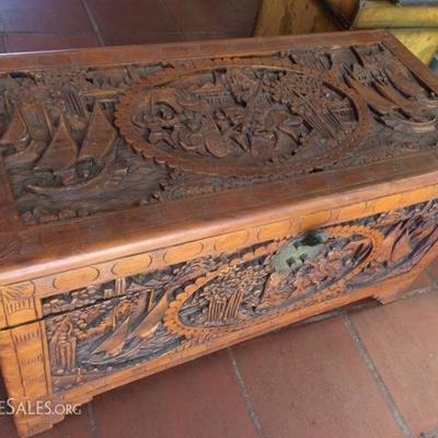 Carved Chest