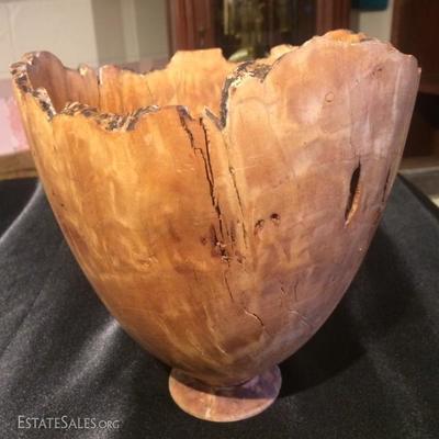 Wooden bowl