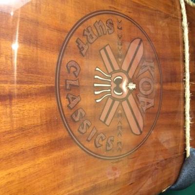 Koa Surfboard