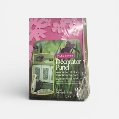 Vintage Rubbermaid Decorator Panels for the Bathroom