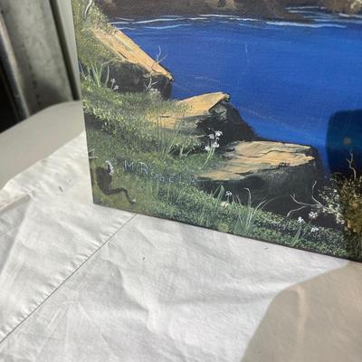Three Canvas Painting with no Frame By Mel. Rodela Artist