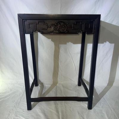 Chinese hand Carved Side table/ prayer table/ plant stand