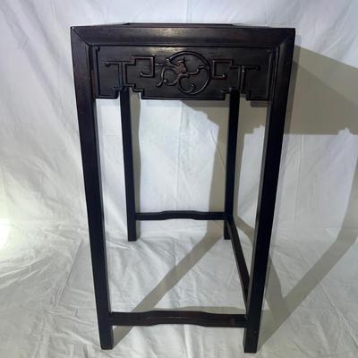 Chinese hand Carved Side table/ prayer table/ plant stand