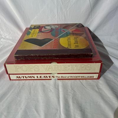 Vinyl records set