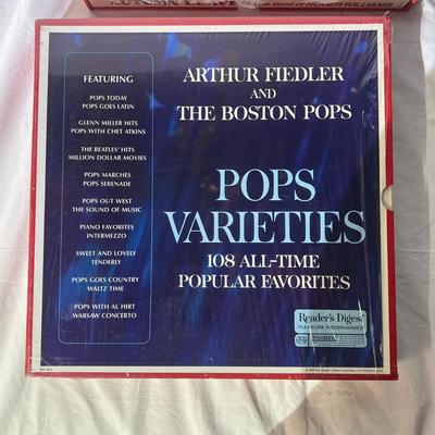 Vinyl records set