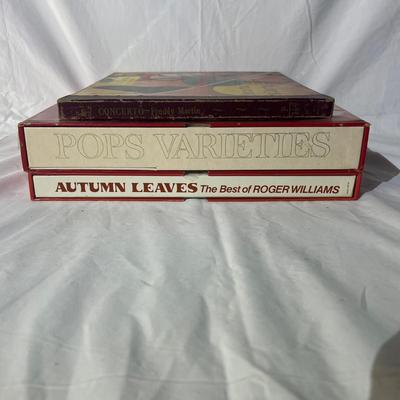 Vinyl records set