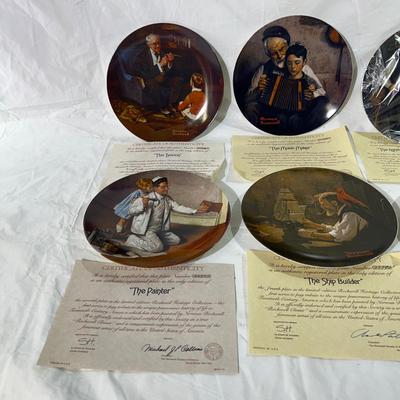 Norman Rockwell Collectors Plates