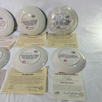 Norman Rockwell Collectors Plates