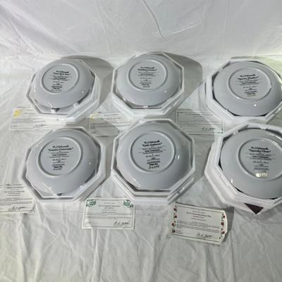 The Danbury Mint Little Hummel Collector plates