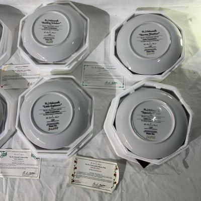 The Danbury Mint Little Hummel Collector plates