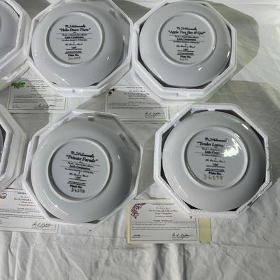The Danbury Mint Little Hummel Collector plates