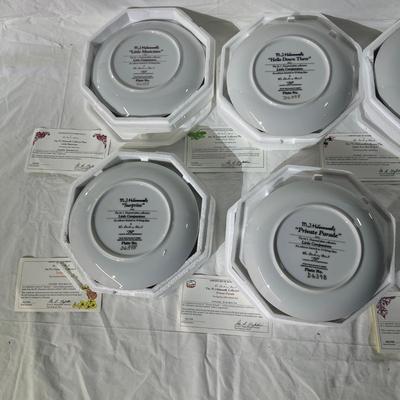 The Danbury Mint Little Hummel Collector plates