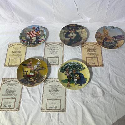 Knowles Fine China Collector plates, Holidays
