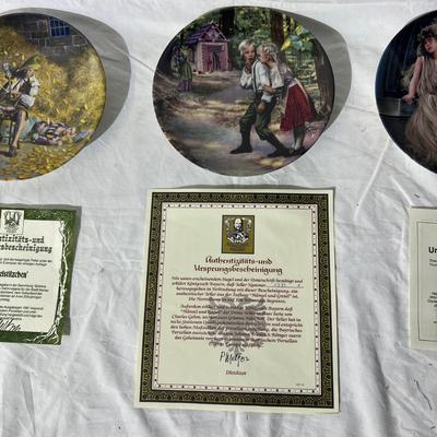 Die Gebruder Grimm Collector plates