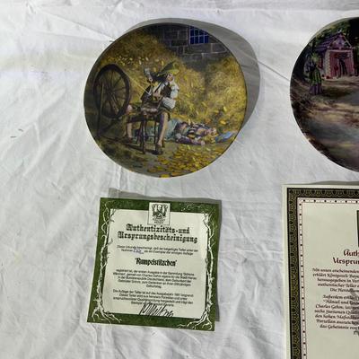 Die Gebruder Grimm Collector plates