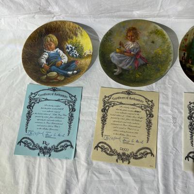 Reco Collector plates; Mother goose series