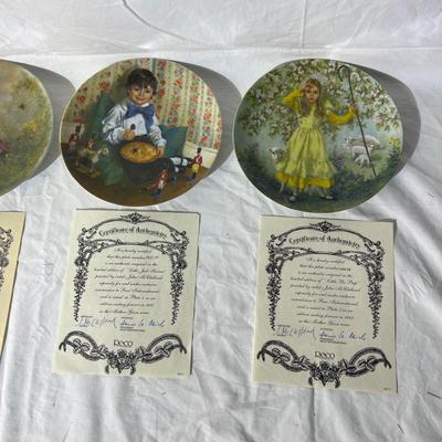 Reco Collector plates; Mother goose series
