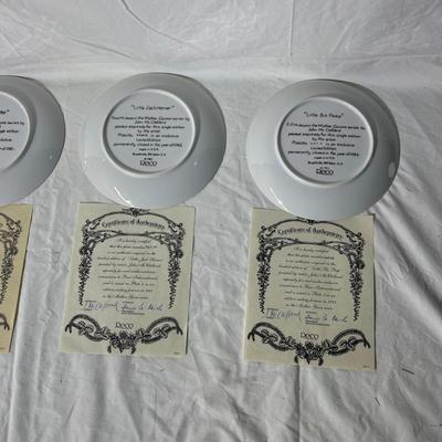 Reco Collector plates; Mother goose series