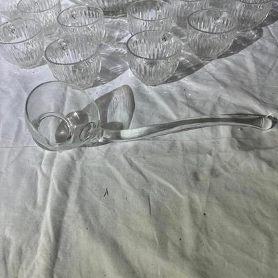 Vintage Starlight Punch Bowl Set