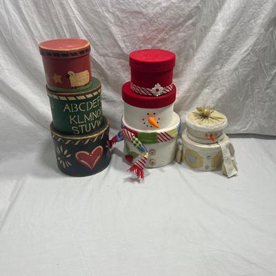 Vintage Nesting Boxes
