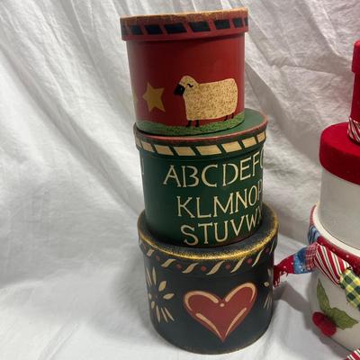 Vintage Nesting Boxes