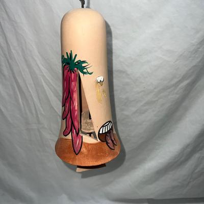 Handmade pottery chime