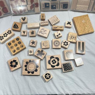 Assorted Crafting Stamps Lot