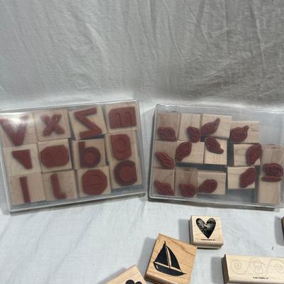 Assorted Crafting Stamps Lot