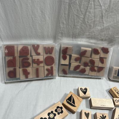 Assorted Crafting Stamps Lot