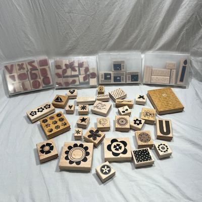 Assorted Crafting Stamps Lot