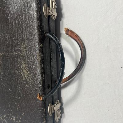 Vintage clarinet and case