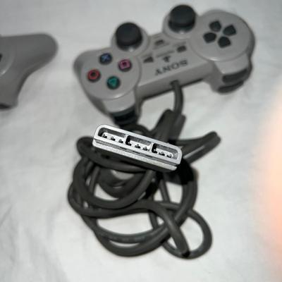 Vintage Playstation Controllers with cords