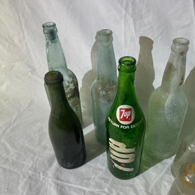 Vintage bottles