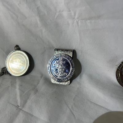 Vintage Metal Casino Coins