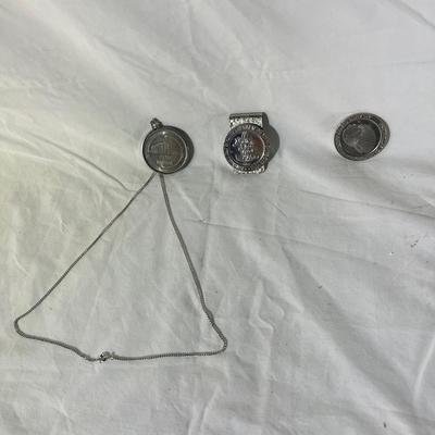 Vintage Metal Casino Coins