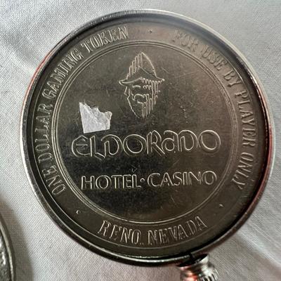 Vintage Metal Casino Coins
