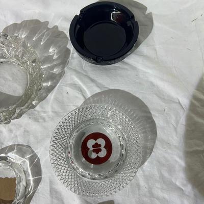 8 Vintage Ashtrays