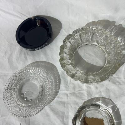 8 Vintage Ashtrays