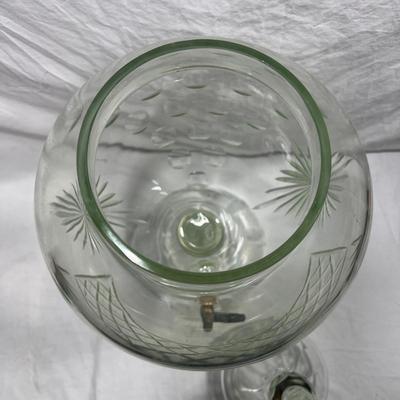 Large RARE crystal Apothecary Drink Dispenser/urn