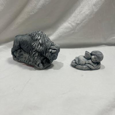 Mt. saint Helen Volcanic ash sculptures