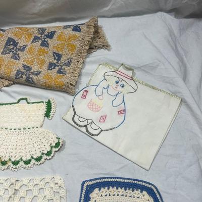 Vintage Crochet doilies and more