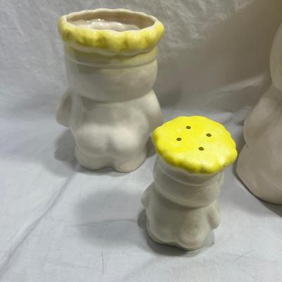 Vintage Bobby Baker/ Philsbury doughboy cookie jar set